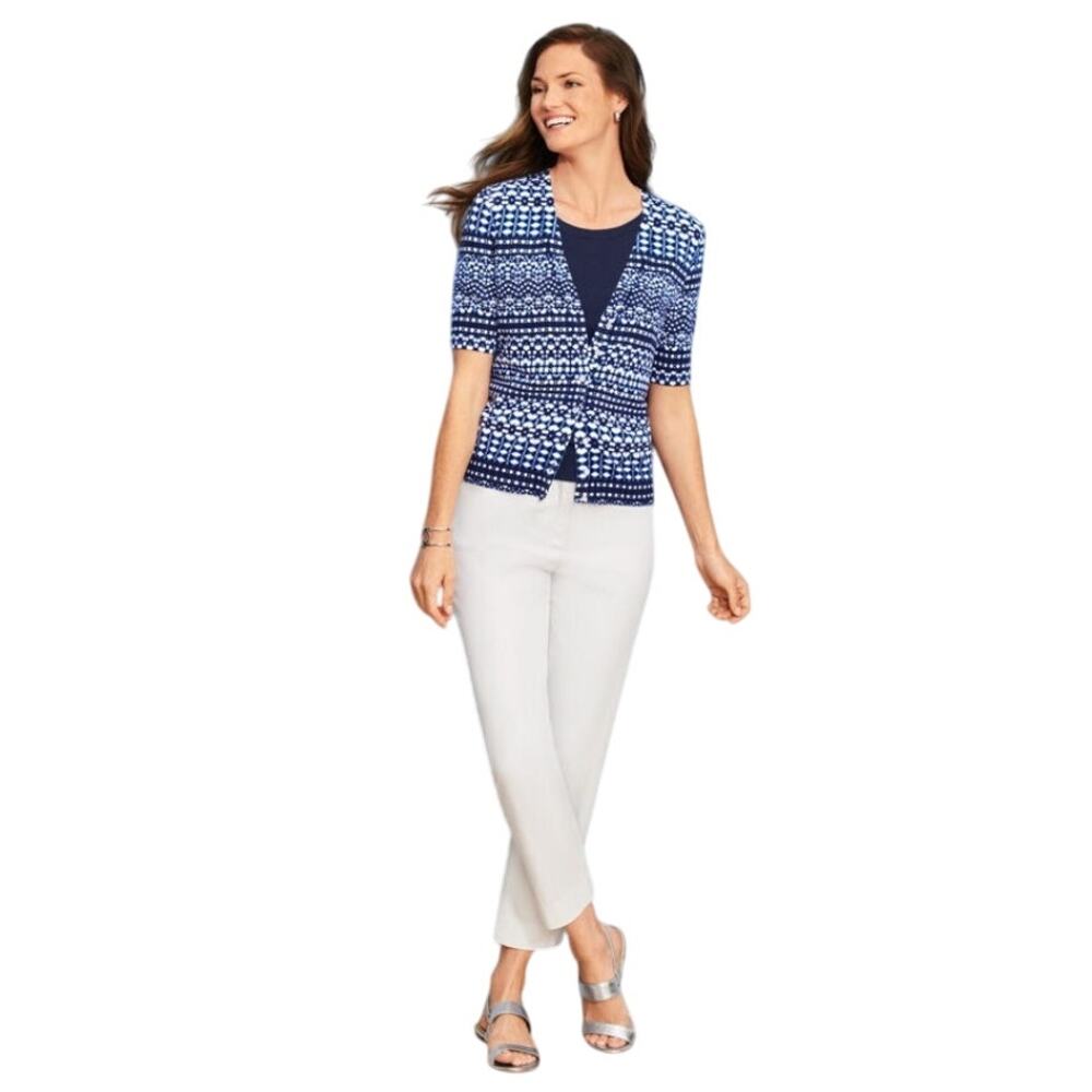 Talbots Signature Cropped Ankle Dress Pants Size 14